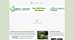 Desktop Screenshot of greencoverslandscape.com